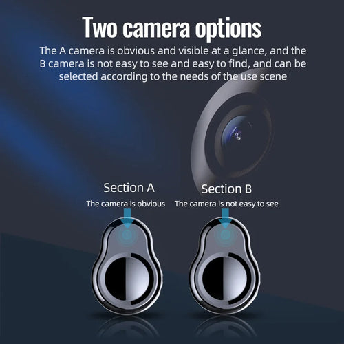 1080P HD Mini Camera Recorder, One-Click Video/Audio Recording, Portable Wearable Body Cam for Meeting, Class, Outdoor