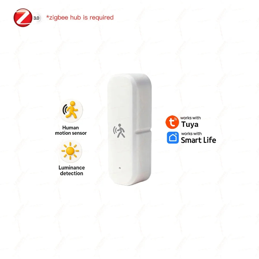 Zigbee PIR Motion Sensor Option Mmwave Radar Humidity Temperature Light Sensor Detector For Tuya Smart Life 2MQTT Home Assistant
