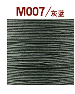 0.55 Leather Sewing Waxed round Thread flax linen Stitching Cord Craft Work Cord DIY Leathercraft Tool 140m Luxury hand bag make