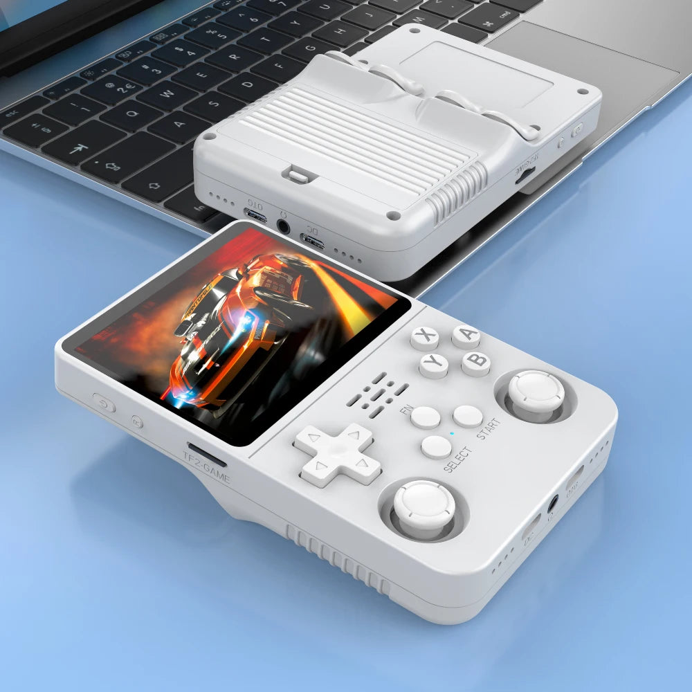 Original R36S Portable Handheld Game Controller with 3.5" HD Screen, Rechargeable Battery - Perfect Christmas Gift for Gamers
