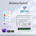 Tuya WiFi Smart Light Switch Smart Home Wireless RF 433mhz Push Button Wall Switch Via Alexa Google Home Alice Smart Life App