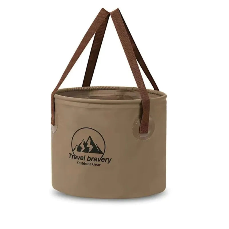 Car Folding Bucket Waterproof Foldable Sink Travel Foldable Basin Camping Hiking Fishing Storage Bucket Fishing gear supplies