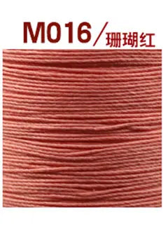 0.55 Leather Sewing Waxed round Thread flax linen Stitching Cord Craft Work Cord DIY Leathercraft Tool 140m Luxury hand bag make