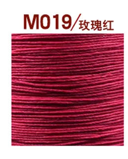0.55 Leather Sewing Waxed round Thread flax linen Stitching Cord Craft Work Cord DIY Leathercraft Tool 140m Luxury hand bag make