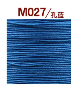 0.55 Leather Sewing Waxed round Thread flax linen Stitching Cord Craft Work Cord DIY Leathercraft Tool 140m Luxury hand bag make