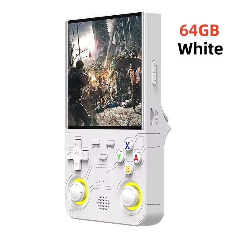 R36S Retro R36 Ultra Handheld Video Game Console IPS Screen 128GB Games Portable Pocket Player Linux System R36XX PRO
