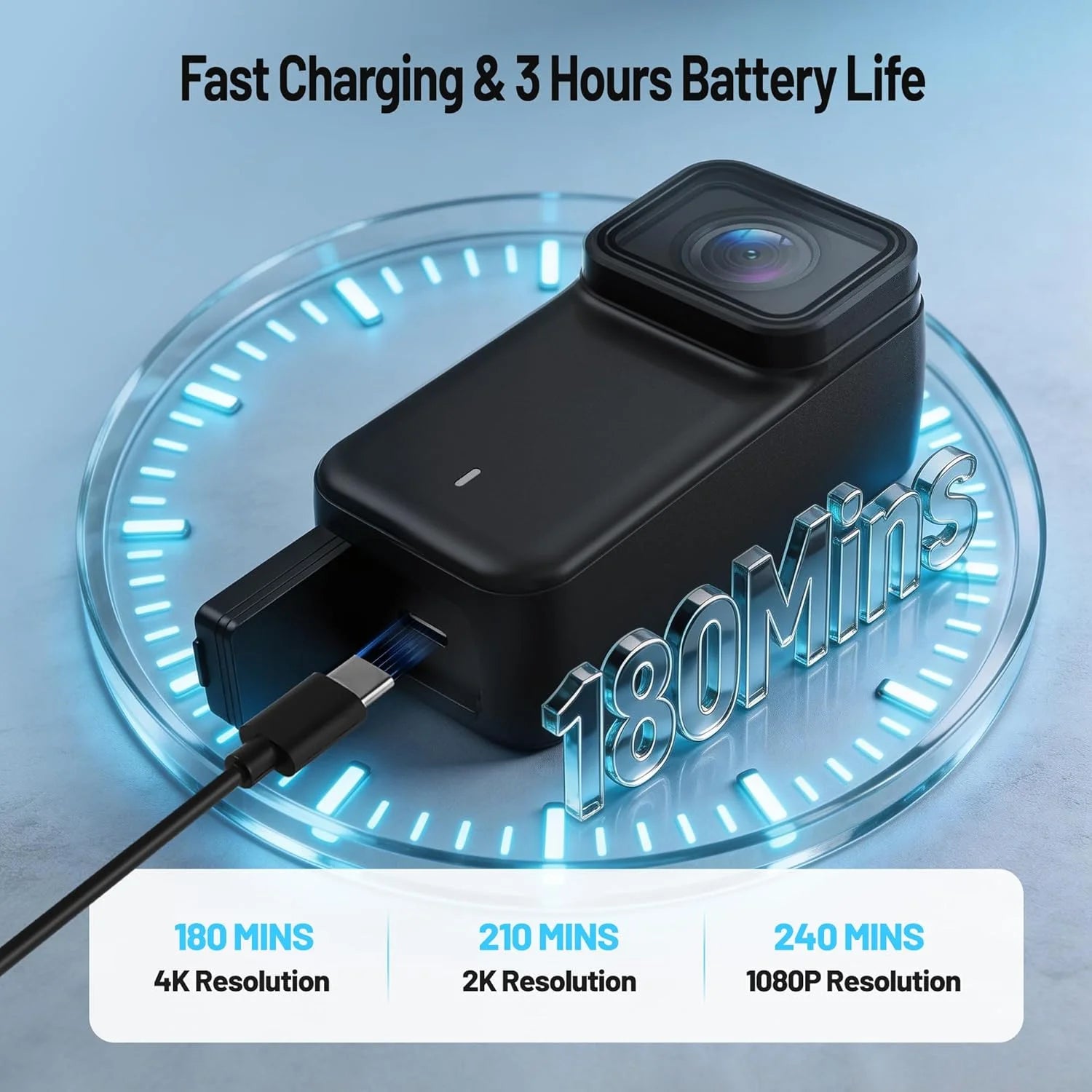 M21 4K MINI Camera WiFi Thumb Action Cameras, Body Cameras with Audio and Video Recording, Waterproof Magnetic Wearable Portable