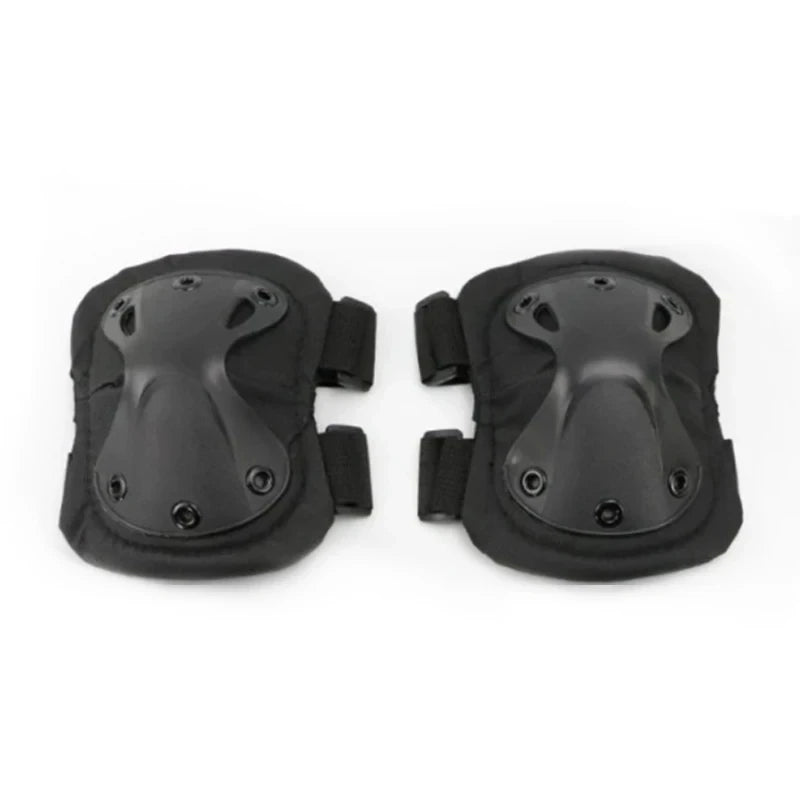 2pcs Outdoor Tactical Knee Elbow Pads Gear for Cycling Mountaineering Hiking - Protective Sports Gear