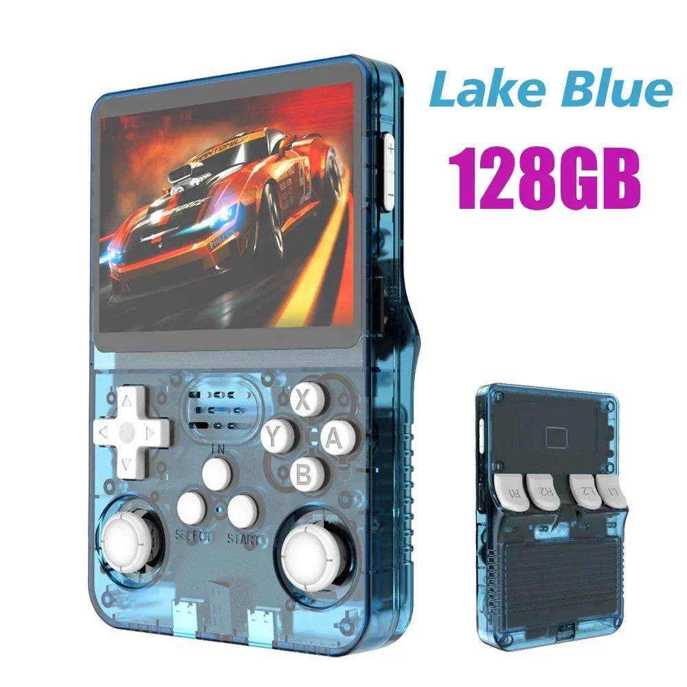 Original R36S Portable Handheld Game Controller with 3.5" HD Screen, Rechargeable Battery - Perfect Christmas Gift for Gamers