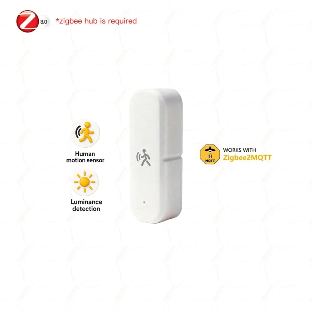 Zigbee PIR Motion Sensor Option Mmwave Radar Humidity Temperature Light Sensor Detector For Tuya Smart Life 2MQTT Home Assistant