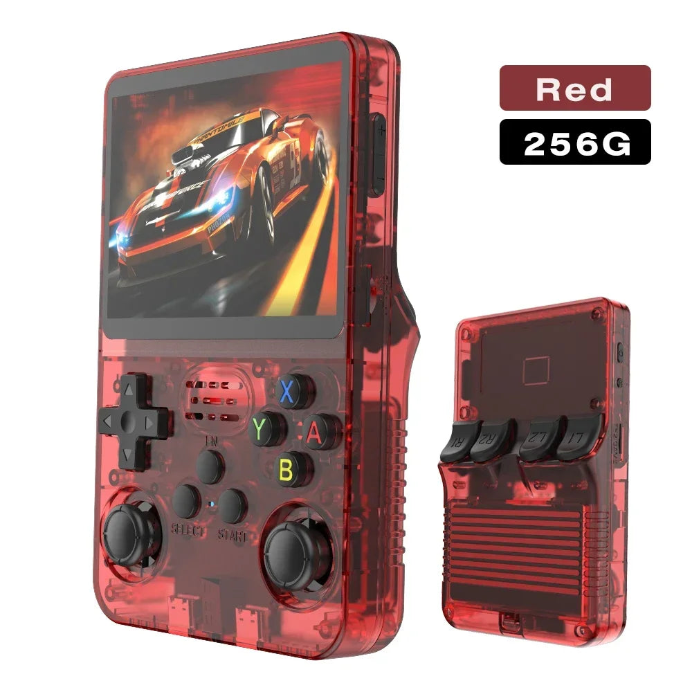 Original R36S Portable Handheld Game Controller with 3.5" HD Screen, Rechargeable Battery - Perfect Christmas Gift for Gamers