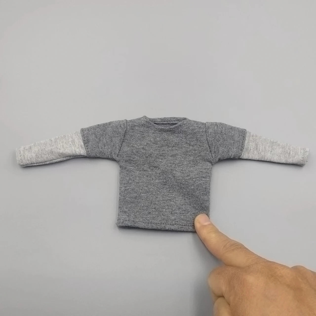 1/6 Scale Male Female Black  T Shirt Model for 12'' 30cm Action Figures Body DIY Accessories