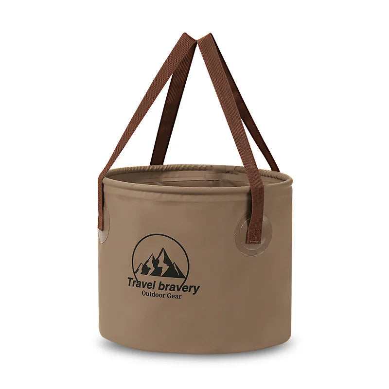 Car Folding Bucket Waterproof Foldable Sink Travel Foldable Basin Camping Hiking Fishing Storage Bucket Fishing gear supplies