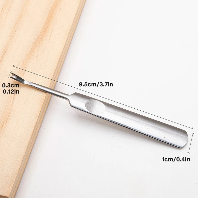 WUTA Leather Tools Groover Skiving Tool Edge Bevelers Trenching Device DIY Hand Craft Working Tool Wallet Crease Folded Line