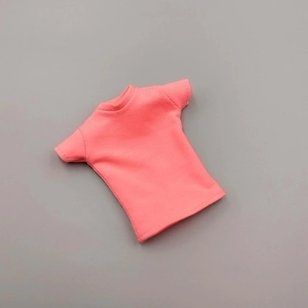 1/6 Scale Male Female Black  T Shirt Model for 12'' 30cm Action Figures Body DIY Accessories