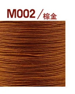 0.55 Leather Sewing Waxed round Thread flax linen Stitching Cord Craft Work Cord DIY Leathercraft Tool 140m Luxury hand bag make