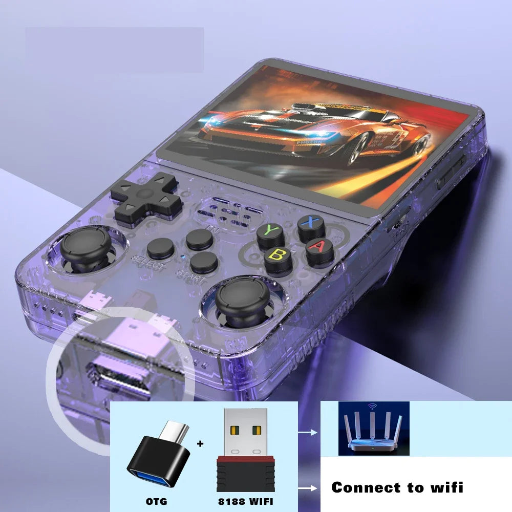 R36S (WiFi) RTL8188FTV USB Dongles and TYPE C OTG adaptor for R36S R36H R36 R36PLUS Retro Gaming console Handheld Accessories