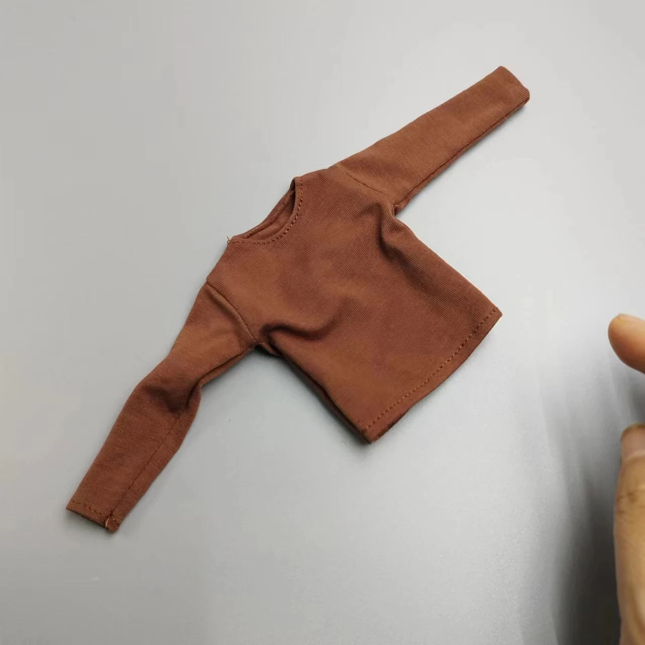 1/6 Scale Male Female Black  T Shirt Model for 12'' 30cm Action Figures Body DIY Accessories
