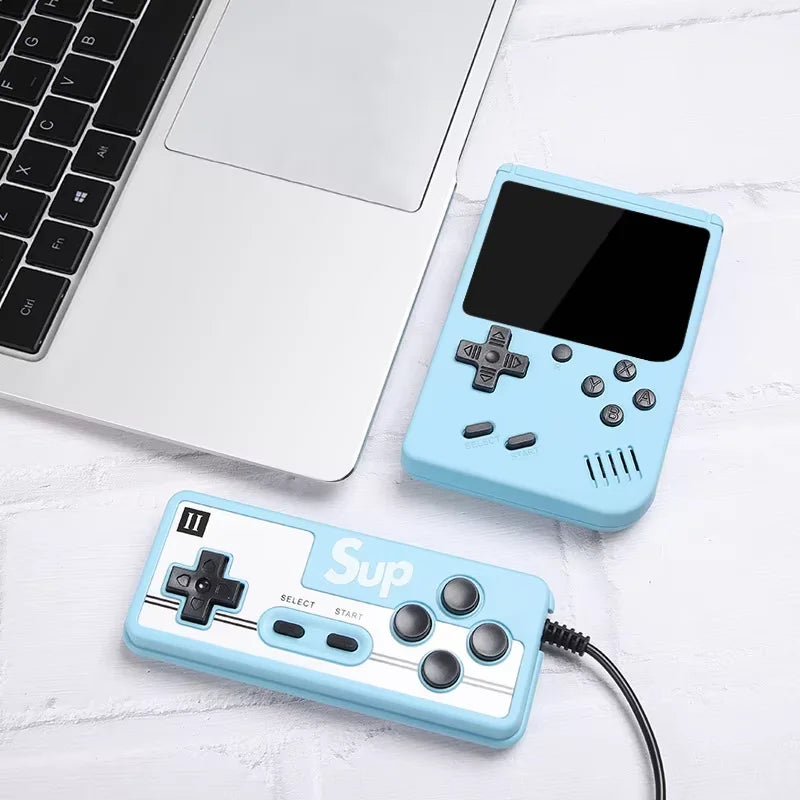Retro Handheld Games Console Built-in 500 Video Games Portable Gaming Player with 3.0 Inch IPS Screen and Rechargeable Battery
