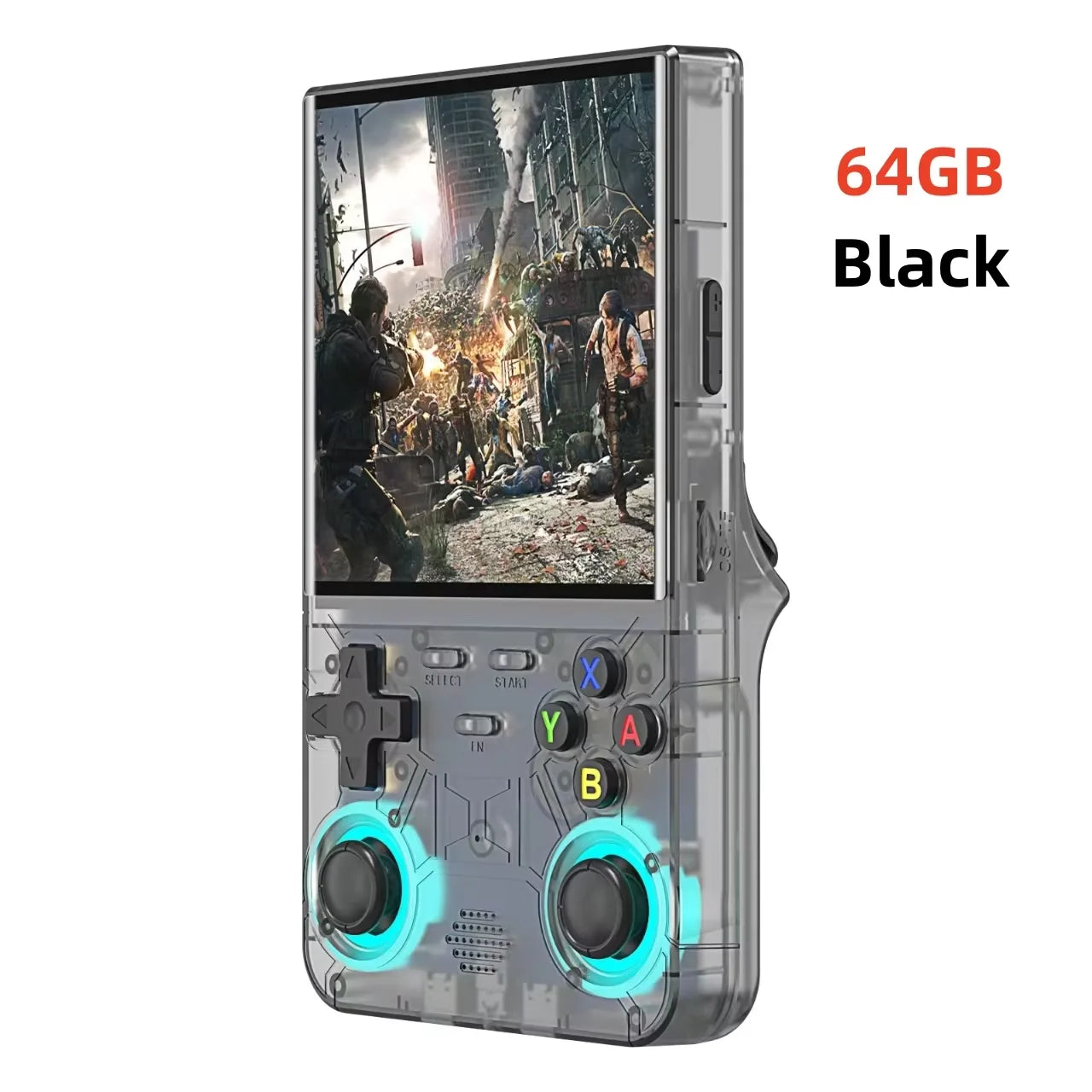 R36S Retro R36 Ultra Handheld Video Game Console IPS Screen 128GB Games Portable Pocket Player Linux System R36XX PRO