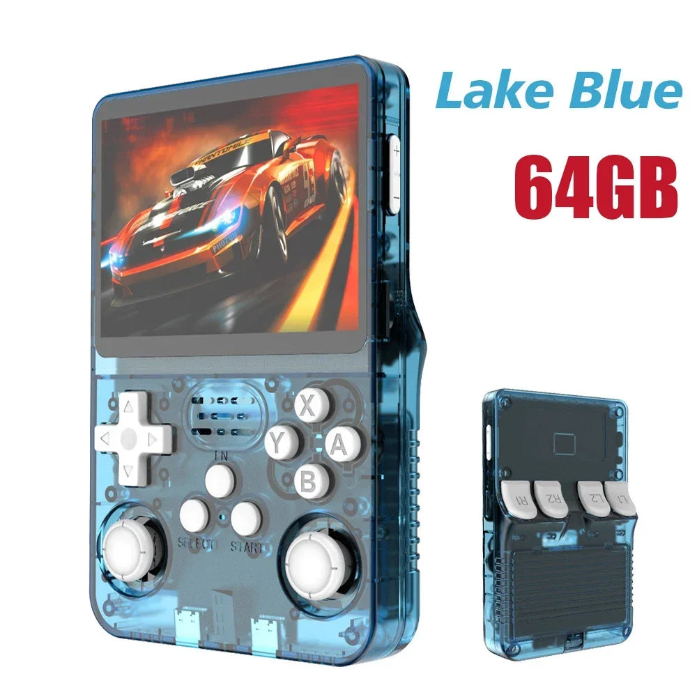 Original R36S Portable Handheld Game Controller with 3.5" HD Screen, Rechargeable Battery - Perfect Christmas Gift for Gamers