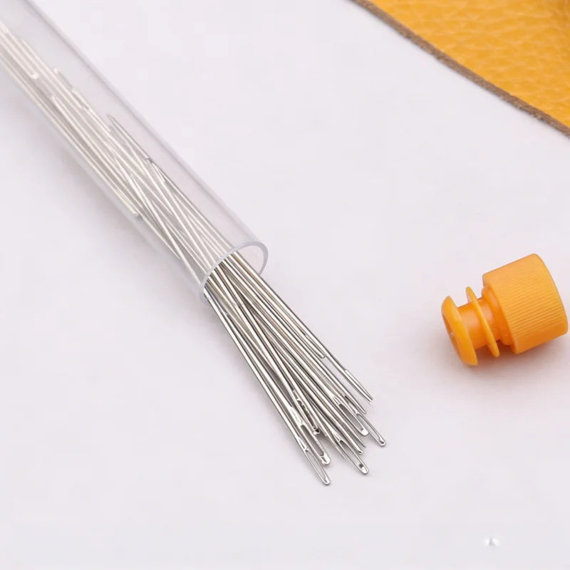 Upholstery Repair Sewing Kit Heavy Duty Sewing Kit Leather Working Tools with Awl Tools,Hand Stitching Needles,Thread