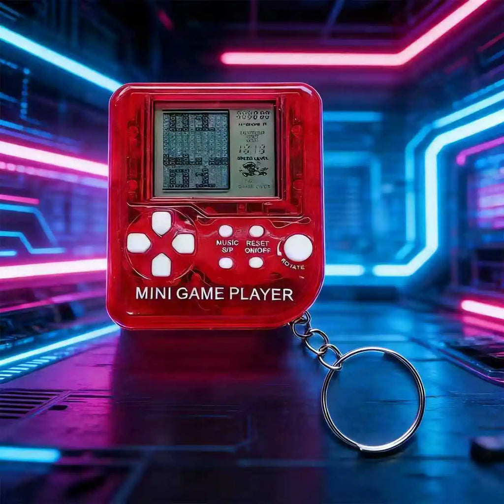 Retro Mini Handheld Game Console Classic Electronic Games Handheld Game Machine Children's Educational Game Console Toy Ide Gift