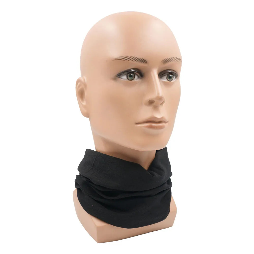 Breathabale Neck Gaiters for Men Women Dustproof Quickdry Solid Color HeadScarf for Hiking Cycling Fishing Face Shield Bandana