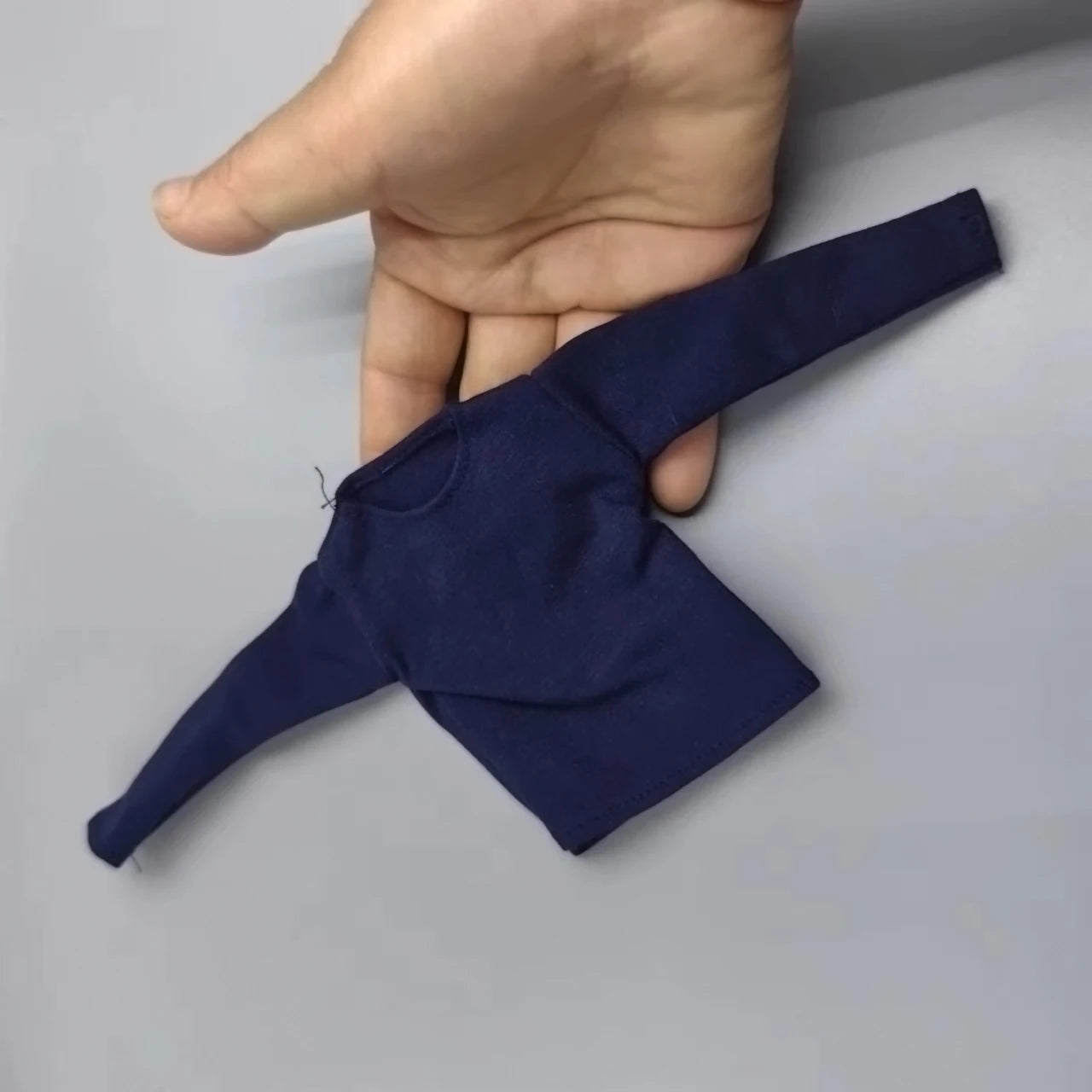 1/6 Scale Male Female Black  T Shirt Model for 12'' 30cm Action Figures Body DIY Accessories