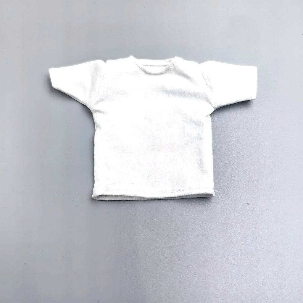 1/6 Scale Male Female Black  T Shirt Model for 12'' 30cm Action Figures Body DIY Accessories