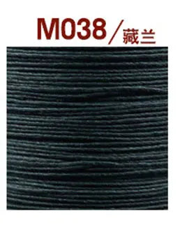 0.55 Leather Sewing Waxed round Thread flax linen Stitching Cord Craft Work Cord DIY Leathercraft Tool 140m Luxury hand bag make