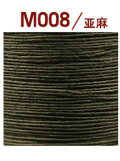 0.55 Leather Sewing Waxed round Thread flax linen Stitching Cord Craft Work Cord DIY Leathercraft Tool 140m Luxury hand bag make