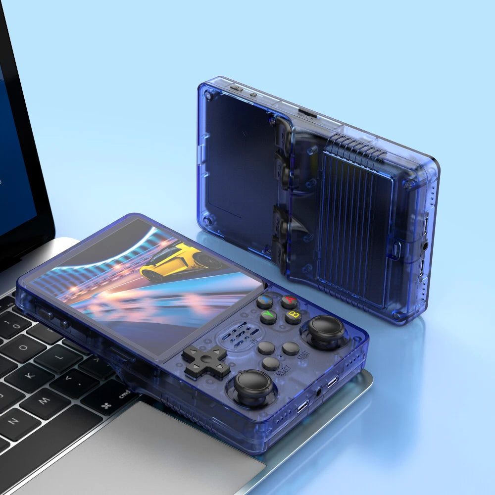 2025 NEW 4"IPS Big Screen R36S Plus Retro Handheld Game Console Linux 64-bit System RK3326 Portable Pocket ARKOS 2.0 R36SPLUS