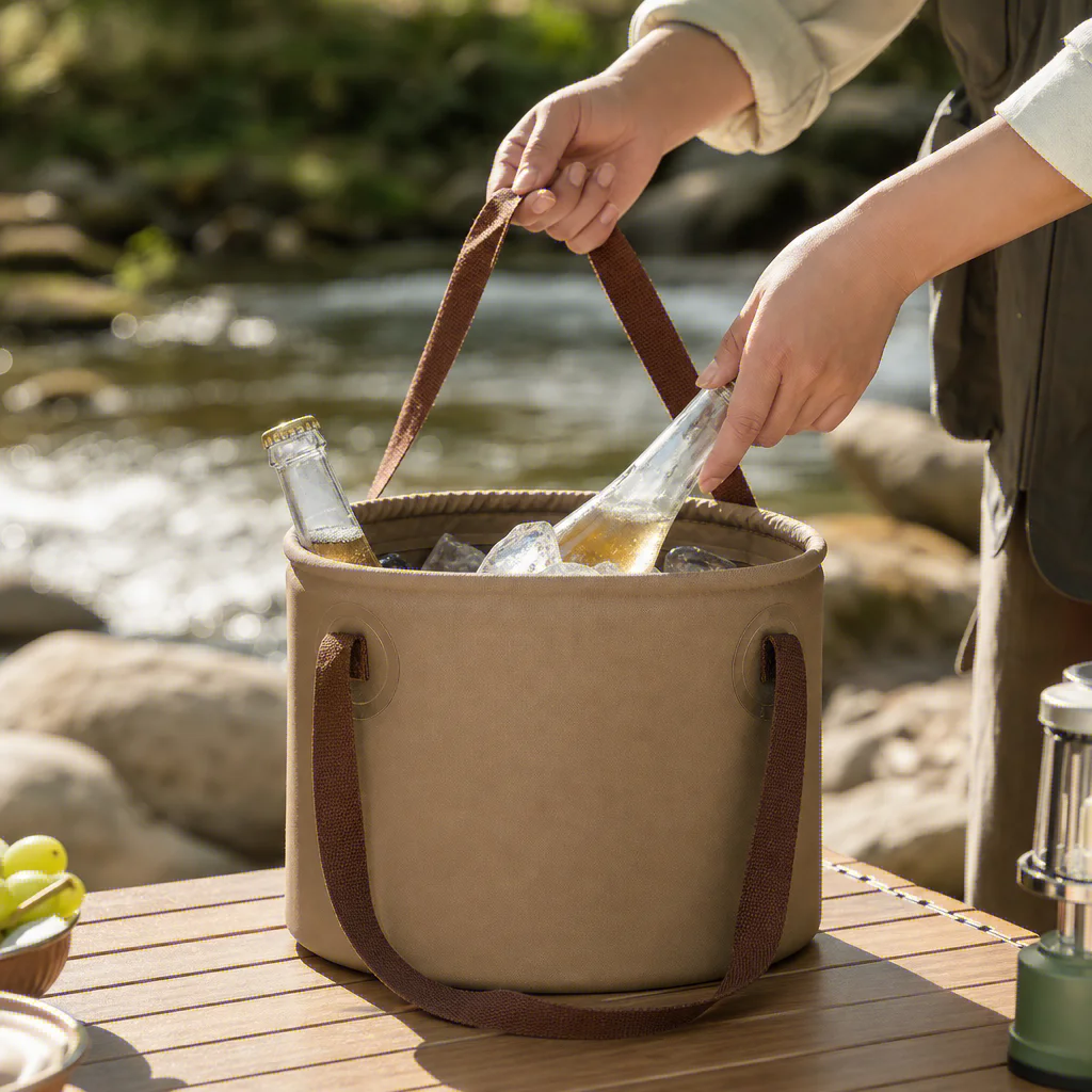 Car Folding Bucket Waterproof Foldable Sink Travel Foldable Basin Camping Hiking Fishing Storage Bucket Fishing gear supplies