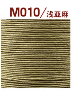 0.55 Leather Sewing Waxed round Thread flax linen Stitching Cord Craft Work Cord DIY Leathercraft Tool 140m Luxury hand bag make