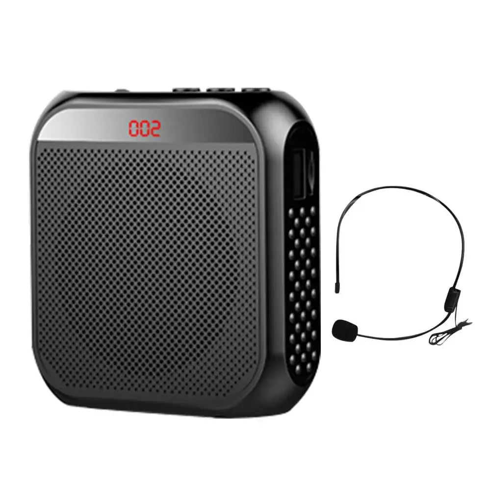 2200mA Portable Voice Amplifier Megaphone For Teachers 8W Rechargeable Audio Speaker Loudspeaker With Microphone for Tour Guide