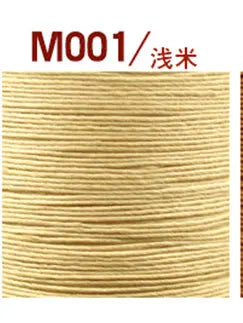0.55 Leather Sewing Waxed round Thread flax linen Stitching Cord Craft Work Cord DIY Leathercraft Tool 140m Luxury hand bag make