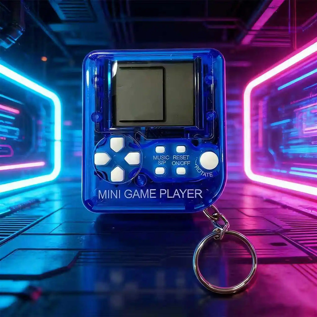 Retro Mini Handheld Game Console Classic Electronic Games Handheld Game Machine Children's Educational Game Console Toy Ide Gift