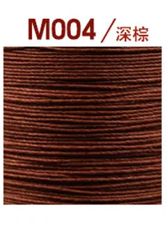 0.55 Leather Sewing Waxed round Thread flax linen Stitching Cord Craft Work Cord DIY Leathercraft Tool 140m Luxury hand bag make