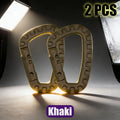 2/4/6Pcs Plastic Carabiner Molle Clip Keychain Hard Spring Snap Gear Hook Outdoor Camping Hiking Tools