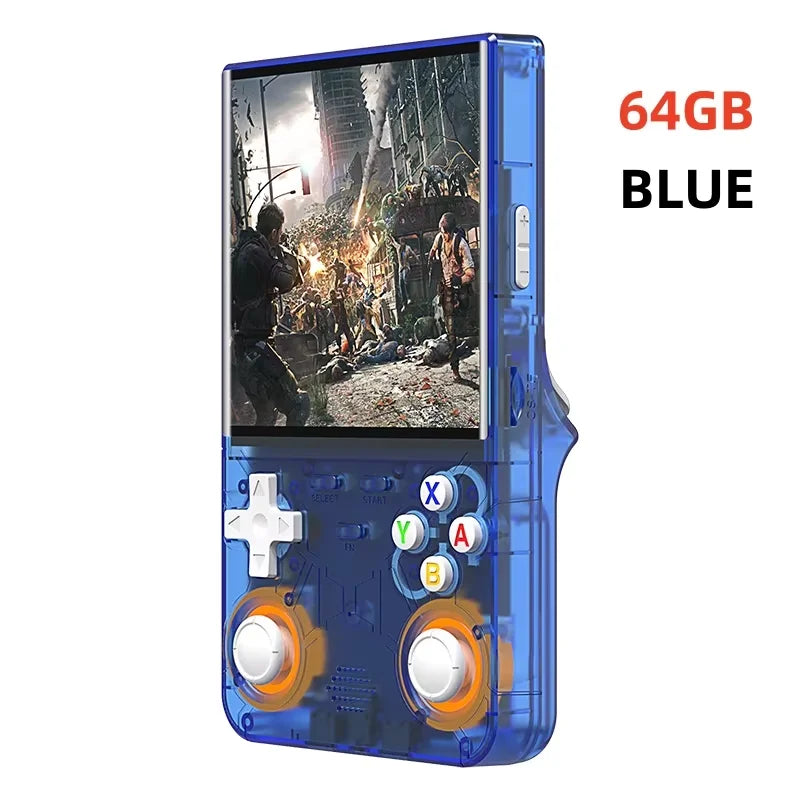 R36S Retro R36 Ultra Handheld Video Game Console IPS Screen 128GB Games Portable Pocket Player Linux System R36XX PRO