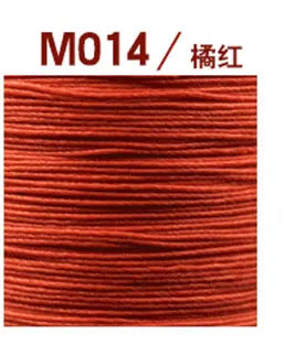 0.55 Leather Sewing Waxed round Thread flax linen Stitching Cord Craft Work Cord DIY Leathercraft Tool 140m Luxury hand bag make