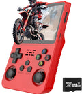 R36S Retro Game Console Handheld Video Arkos 2.0 System 3.5 Inch Single Card Portable Pocket Video Player 64GB 128GB 20000 Games