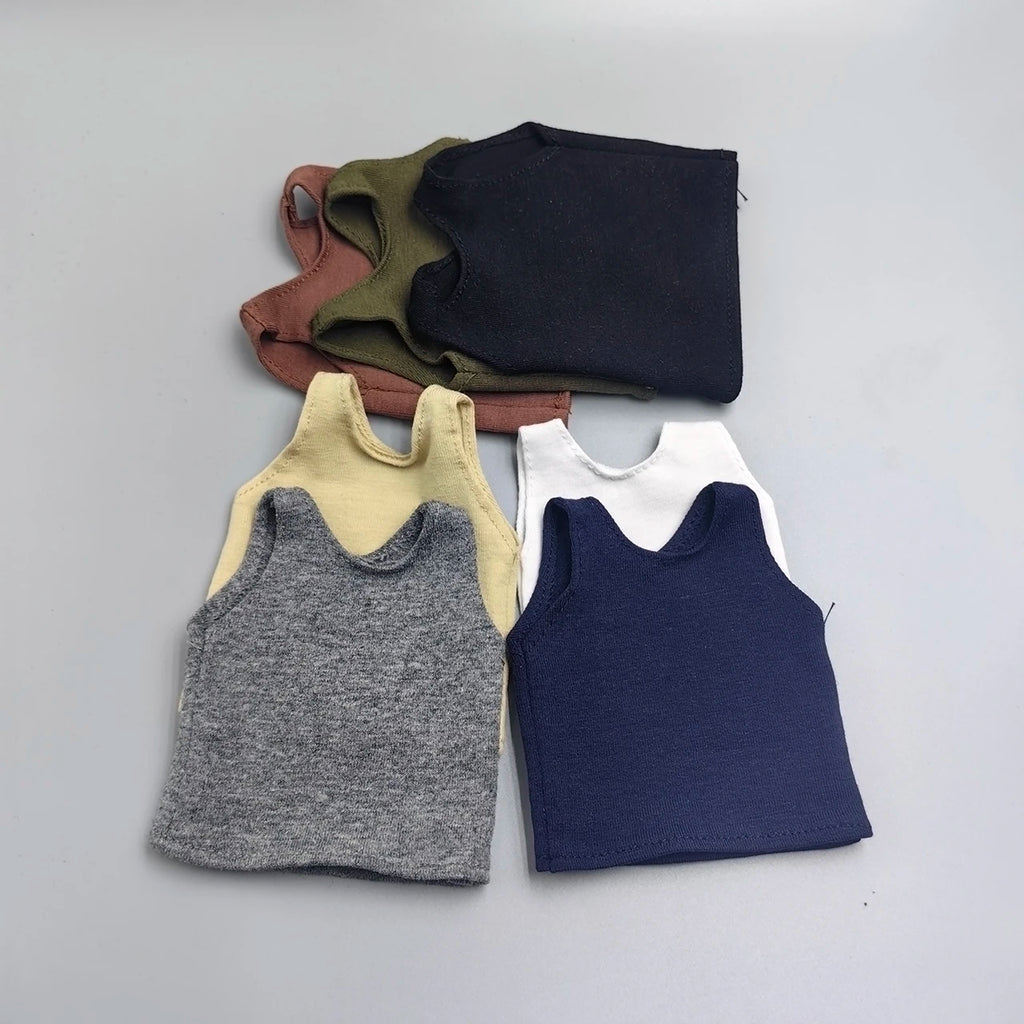 1/6 Scale Male Female Black  T Shirt Model for 12'' 30cm Action Figures Body DIY Accessories