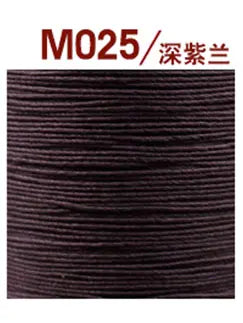 0.55 Leather Sewing Waxed round Thread flax linen Stitching Cord Craft Work Cord DIY Leathercraft Tool 140m Luxury hand bag make