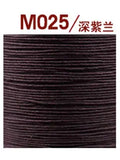 0.55 Leather Sewing Waxed round Thread flax linen Stitching Cord Craft Work Cord DIY Leathercraft Tool 140m Luxury hand bag make