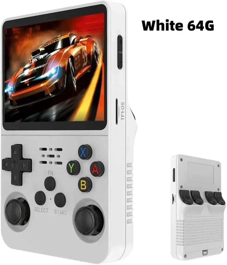 R36S Retro Handheld Game Console Linux System 3.5-inch IPS HD 4K With 64G 20000 Games Portable Pocket Game Console